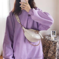 Bolso Cruzado de Cuero Falsio Elegante Correa de Cadena Chic, Diseño Sólido, Cierre de Cremallera, Perfecto para Uso Diario, Viajes y Actividades al Aire Libre - details 25