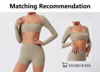 pantalones cortos deportivos de secado rápido para mujer, pantalones cortos de entrenamiento suaves para ciclismo, pantalones cortos de yoga de cintura alta para correr - details 3