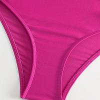 Conjunto de Bikini de 2 Piezas para Mujer Traje de Baño Sin Mangas con Cuello en V y Cintura Alta - details 16