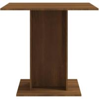 Mesa de Comedor Consola Cocina Bistró Restaurante Salón Sala de Estar Jardín Terraza Hogar Madera Contrachapada Gris Sonoma - details 36