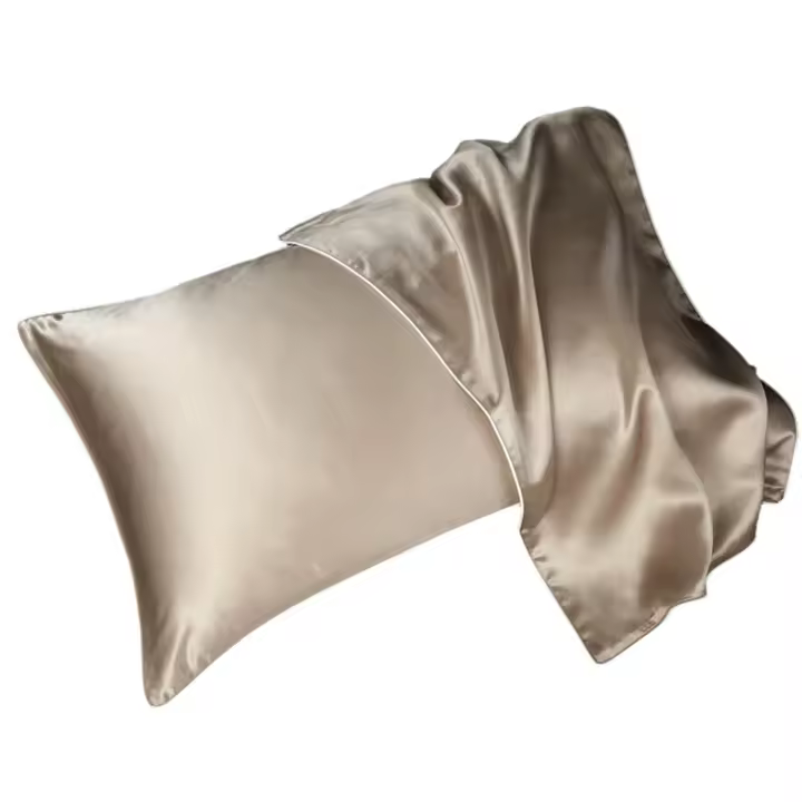Funda de Almohada de Seda de Morera de Doble Cara Ropa de Cama y Baño - 1