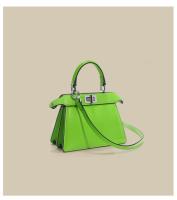 Bolso de hombro de piel auténtica con banda para el cuello para mujer, novedad de Primavera de 2025 - details 2
