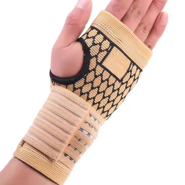 Correa de compresión ajustable elástica para deporte, soporte de muñeca, Protector de equipo de mano para gimnasio, 1 Uds. - 1