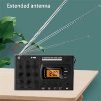 Mini Radio LCD con batería, altavoz portátil de bolsillo, AM, FM, antena telescópica para ancianos, caminar y deportes A - details 7