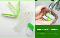 Limpiador de Aire de Coche de Doble Fin Cepillo de Limpieza Portátil de Micro Fibra con Cubierta Desmontable - details 9