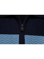 POLO de negocios de punto a rayas para hombre, camisetas casuales de manga corta de alta calidad, camisetas cruzadas - details 12
