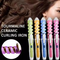 Rizador de pelo en espiral automático, productos para rizos coloridos, rizadores unifucionales para cabello, aparatos de peinado domésticos - details 0