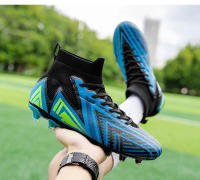 Zapatillas de deporte de tobillo alto para hombre, zapatos de fútbol para niños, tacos largos para exteriores, zapatos de fútbol profesionales, zapatos de calcetín - details 13