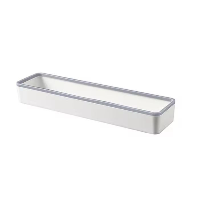 Armario de almacenamiento de plástico para baño, estante sin perforaciones para colgar en la pared, estante para inodoro, gran capacidad, ahorro de espacio - 1