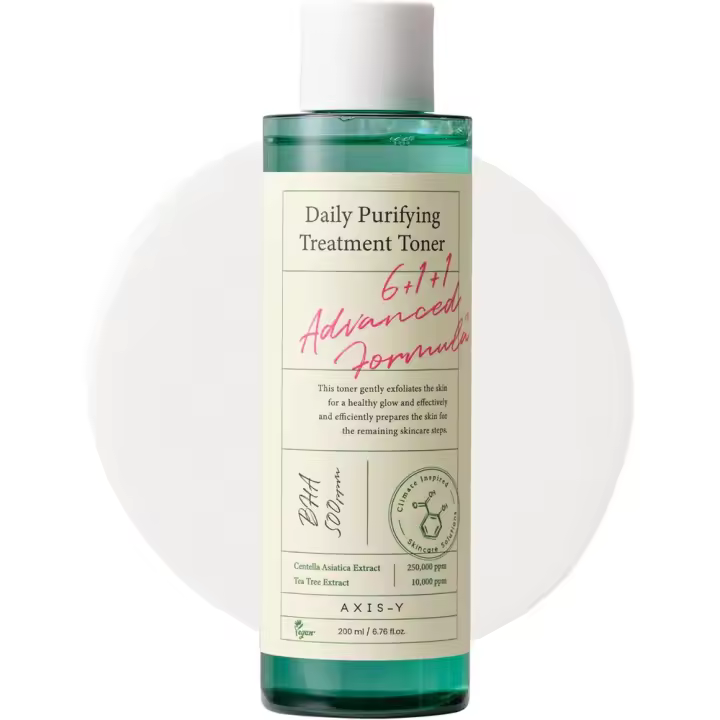 AXIS-Y Purificación diaria con ácido salicílico Centella Asiatica Minimizador de poros, control de grasa y tratamiento de imperfecciones Exfoliante facial - 1