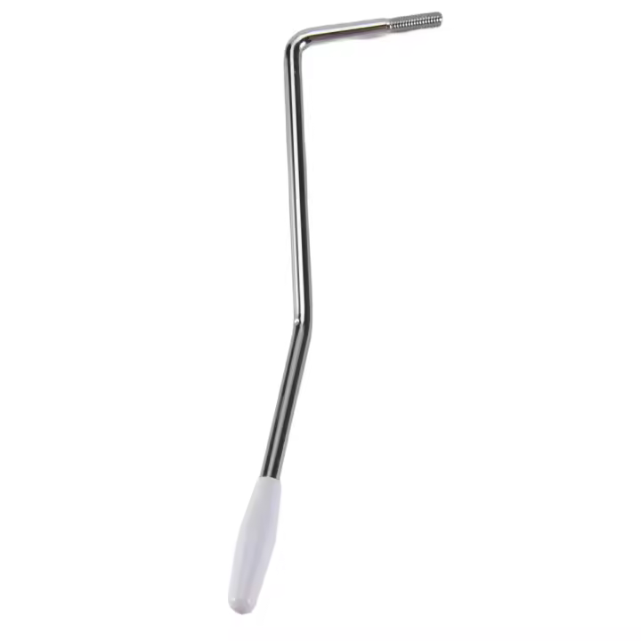 Palanca de acero Vibrato con brazo trémolo basculante plateado de 5,0 Mm para instrumentos de guitarra eléctrica - 1