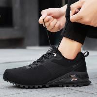 zapatos de senderismo de malla para hombre, calzado de Trekking al aire libre, turismo, Camping, deportes, caza, a la moda, nuevos diseñadores - details 3
