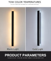 Lámparas de Pared Largas LED para Exteriores PARKSON AC110V 220V IP67 Impermeable Iluminación para Jardín Villa Porche Luminaire - details 2