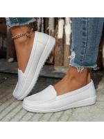 Zapatos de enfermera blancos con tacón de cuña para mujer, suela suave, informales, cómodos, planos, antideslizantes, para verano - details 5