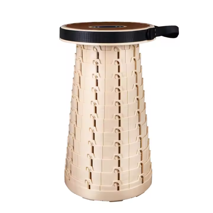 Silla Plegable Telescópica Portátil Carga de 500 lbs Ideal para Pesca, Senderismo, Jardinería, Viajes, Barbacoa - 1