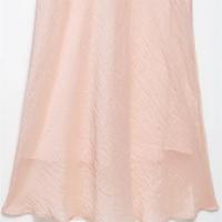 PB & ZA2025 vestido decorativo en capas con cuello en V ajustado temperamento Estilo de vacaciones falda larga novedad de verano llegada ropa de mujer - details 9