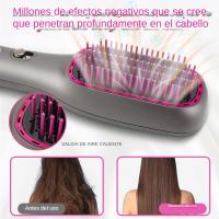 Cepillo Alisador de Pelo,Se puede usar húmedo o seco, no daña el cabello - details 10