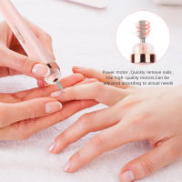 Amoladora eléctrica para uñas, máquina pulidora de uñas con luz 5 en 1, Mini bolígrafo eléctrico portátil para manicura, herramientas para quitar Gel - details 5
