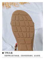 7272-1 Verano Nueva Tendencia Versátil Sandalias Cómodas Ligeras con Banda Elástica para Mujer - details 6