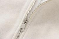 Chaqueta Bomber Suave de Moda para Mujer Otoño-Invierno 2024 Cuello Redondo Retro Manga Larga Chaqueta Elástica con Cremallera - details 10