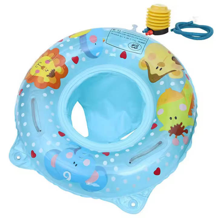 Asiento flotador inflable para bebé, juguete de natación divertido de agua para verano, conveniente para llevar o almacenar - 1