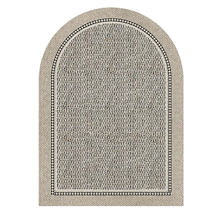 Alfombra Moderna y Duradera Alfombra de Piso de Dormitorio de Estilo Geométrico - 1