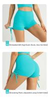 ZHUMU GYM Conjunto de Yoga de Verano de Dos Piezas Chándal de Gimnasio para Mujeres - details 4