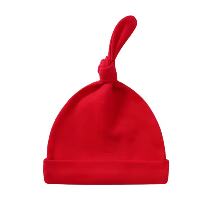Gorro Fino para Recién Nacido Gorro de Bebé de Algodón Puro para Niños y Mujeres de 0-3 Meses - 1