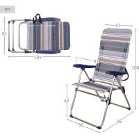 Conjunto 2 Sillas Pleg Alu 5pos 61x66x108cmc/asa-mykonos - details 19