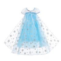 Disfraz de princesa Elsa para niñas, fiesta de carnaval, vestido de cumpleaños de Halloween, 2-10 años - details 3