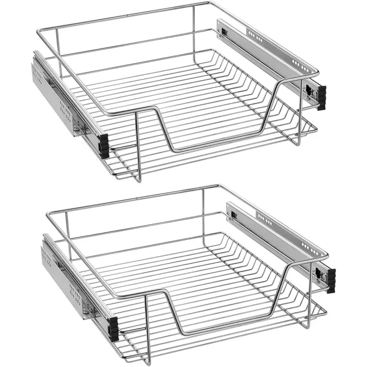 UISEBRT-Cajón de Cocina telescópico, Armario extraíble de 30/40/50/60cm, 2x-4x - 1