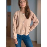 Suéteres de punto holgados de estilo coreano con cuello redondo para mujer, novedad de otoño 2024 - details 3