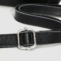 Elegante bandolera de piel para mujer - Bandolera multifuncional de color sólido con bandolera desmontable, cierre de cremallera, múltiples compartimentos para uso diario, bandolera multifuncional, bandolera con bandolera desmontable. - details 7