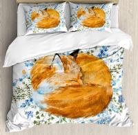 Sábana Arco Iris Geométrica con Rayas y Funda para Almohada Conjunto de 3 Piezas de Ropa de Cama Duble con Cubierta de Edredón para Hogar - details 5