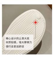 Chanclas planas Inspopulareva ultraligeras de verano para mujer, zapatos de playa dulces en colores caramelo, prendas de vestir enrolladas para niñas - details 22