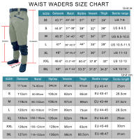 Vadeadores de cintura alta para hombre, pantalones impermeables para pesca con mosca, comodidad y durabilidad G4 Pro con cinturón, vadeadores para viajes de verano, pesca de trucha - details 1