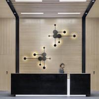 Lámpara de pared moderna para sala de estar y dormitorio, candelabro nórdico creativo, luz LED minimalista para interiores - details 2