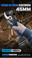 Tijeras de podar eléctricas PRU45PLUS de 25,2 V, tijeras para ramas de litio, cortasetos de ramas altas, tijeras de podar eléctricas Fruittree - details 0