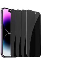 4Pcs Cristal Templado Anti Espía Para iPhone 16 14 13 11 15Pro Max Mini 7 8 Plus Protector de Pantalla de Privacidad para iPhone 15 X XR XS MAX - details 0