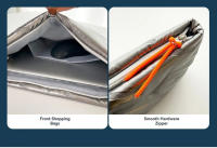Bolsa ligera para ordenador portátil de 14 pulgadas, funda protectora para ordenador portátil, funda protectora para Notebook, bolsa para Macbook Air Pro Office - details 4