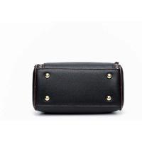 Bandolera de cuero de PU para mujer con asa, bolso de hombro tipo cubo de gran capacidad para mamás de mediana edad - details 15
