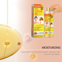 Aceite aclarador corporal para mejorar la embotamiento, lejía, axila, articulación de rodilla, elimina la melanina, calma la piel seca de color amarillo oscuro, ilumina los aceites de cúrcuma - details 10