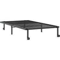 Estructura de cama sin colchón plegable de acero, marco de cama de metal, marco de cama plegable, base de cama - details 14