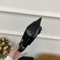 Stiletto tacones altos bolsa francesa cabeza sandalias zapatos de hadas nuevo temperamento arco puntiagudo solo zapatos - details 18