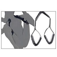 Juego de Lazos de BDSM Leten Collar de Pulsera de Cadena Trasera Ajustable con Blindfold y Manos Atadas - details 13