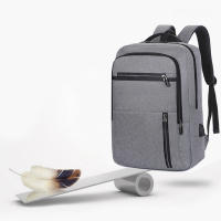 Mochila De Negocios multifuncional para hombre, bolsa impermeable para ordenador portátil, con carga USB, informal, de gran capacidad - details 2