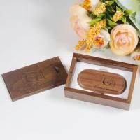 JASTER USB 3.0 Flash Drive de Alta Velocidad 128GB, Diseño Ovalado, Logotipo Personalizado, Caja de Madera, Regalo de Negocios Ideal - details 6