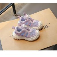 Zapatos de los niños botón giratorio zapatillas de deporte 2025 primavera y verano nuevos zapatos para niñas niños ligeros de suela suave zapatos para correr - details 10
