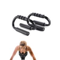 Entrenamiento de fuerza Push-up, estructura portátil para entrenamiento de fitness familiar, mango de soporte Push-up para ejercicio de suelo, 1 par - details 5