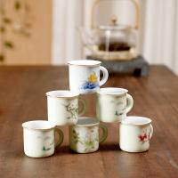 Taza maestra de cerámica de celebridades de Internet, juego de Kung Fu con orejas, tamaño, tazón de té, taza para beber en el hogar - details 3